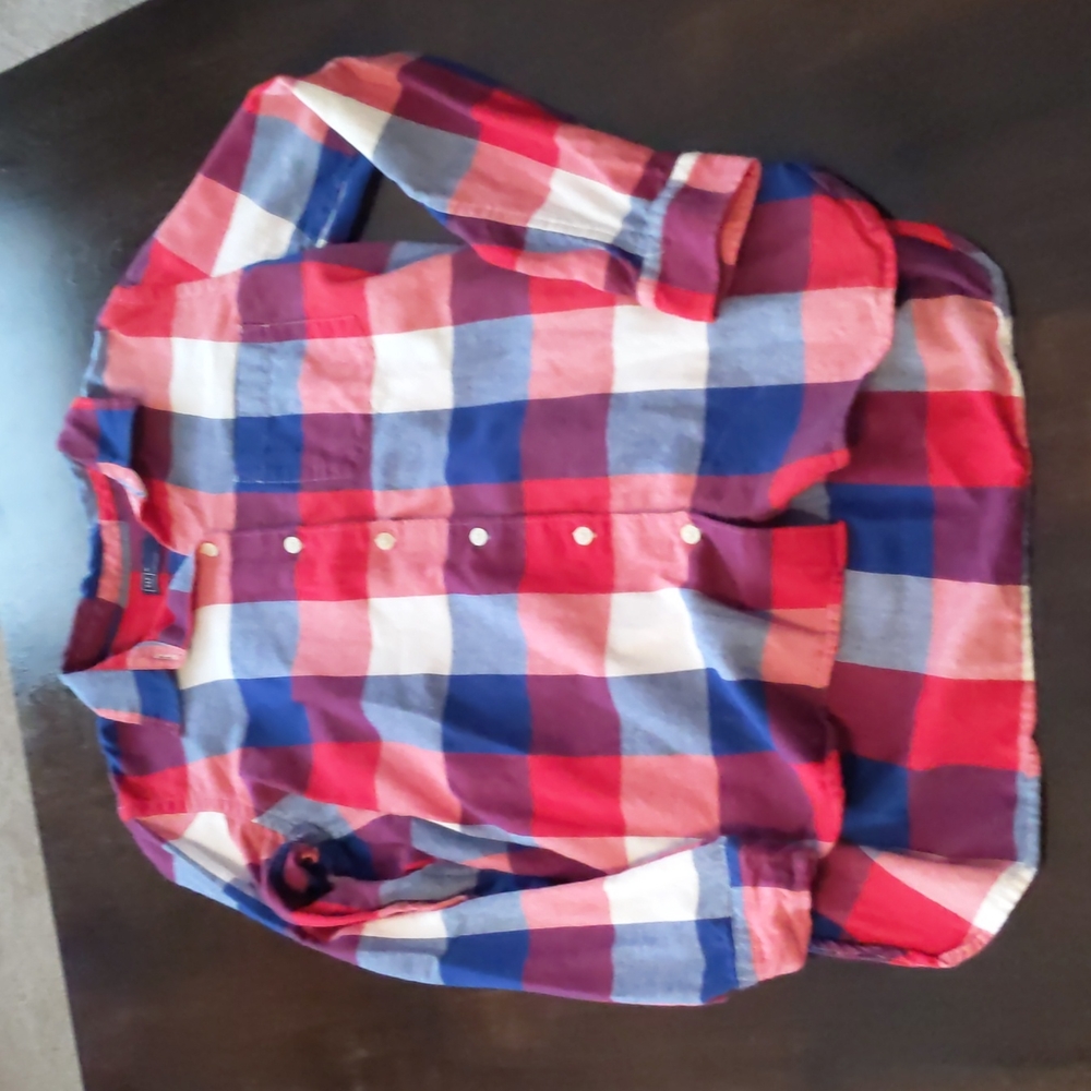 Plaid flannel shirt